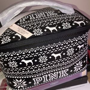VS Pink Makeup Train